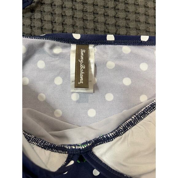 Tommy Bahama Tankini Top | Womens Polka Dot Swim Tank | Size S - Picture 5 of 7